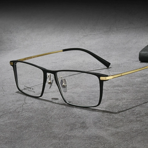 Super Light Pure Titanium Миопические очки мужская рама может соответствовать нескольким мужским смене цвето