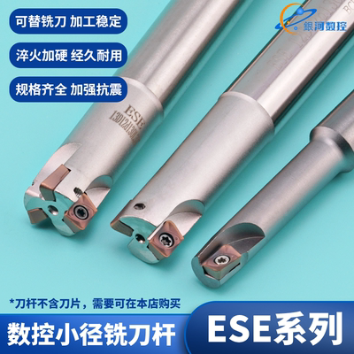 ESEASM小径立铣刀杆替代钨钢铣