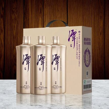 潭2025年53度酱香型白酒500ml53度潭酒金酱大曲坤沙粮食酒原封