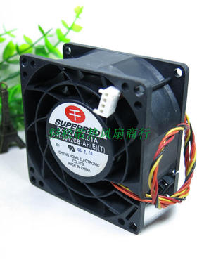 原装千红 CHC8012CB-AH E T 8038 8CM 12V 0.61A 机箱 大风量风扇