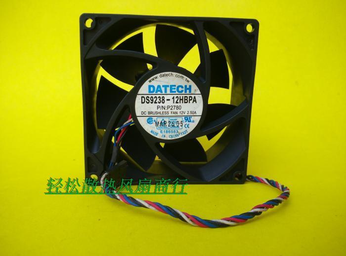 DALL DATECH DS9238-12HBPA P/N:P2780 12V 2.50A 9CM 9238 风扇