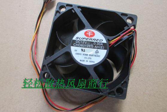千红6020 6CM IBM台式机6厘米大风量机箱风扇 CHD6012ES-A 3线4线