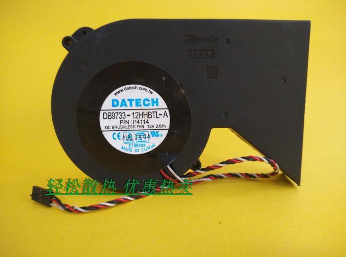 原装DATECH DB9733-12HHBTL-A 12V 2.0A 戴尔DELL抽风散热风扇/