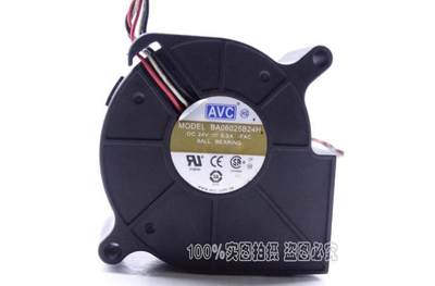 AVC 6025 6CM 24V涡轮离心双滚珠鼓风机 DG915风扇BA06025B24H