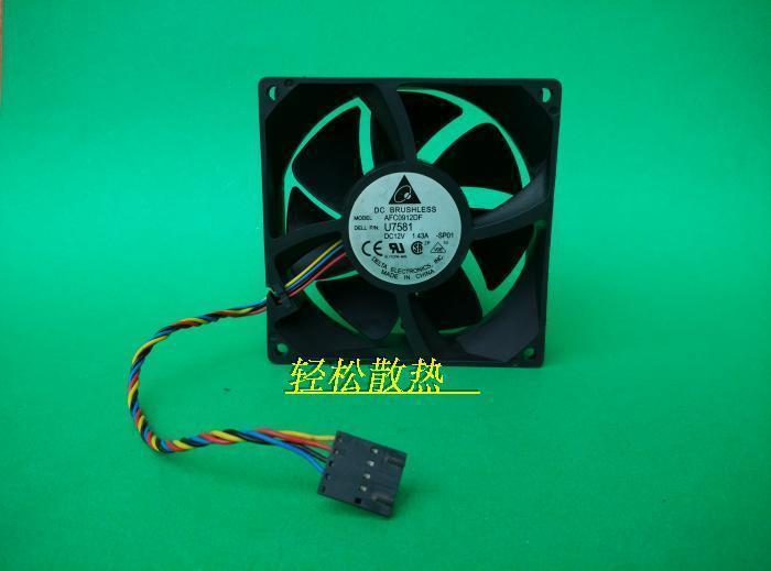 原装台达 AFC0912DF12V 1.43A  9032 9cm大风量dell戴尔机箱风扇
