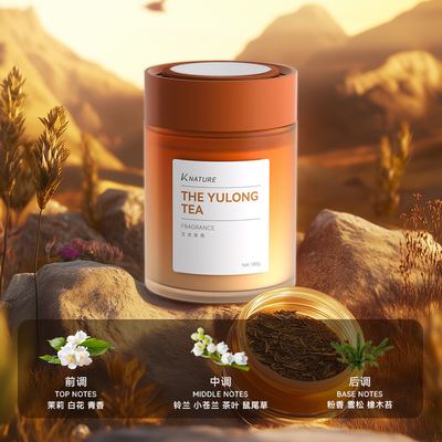 严选 玉龙茶香车载香薰汽车香水香氛香膏持久留香净化空气去异味