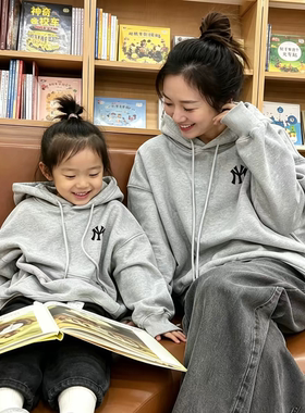 秋冬时尚百搭休闲潮流连帽开衫圆领卫衣男女情侣