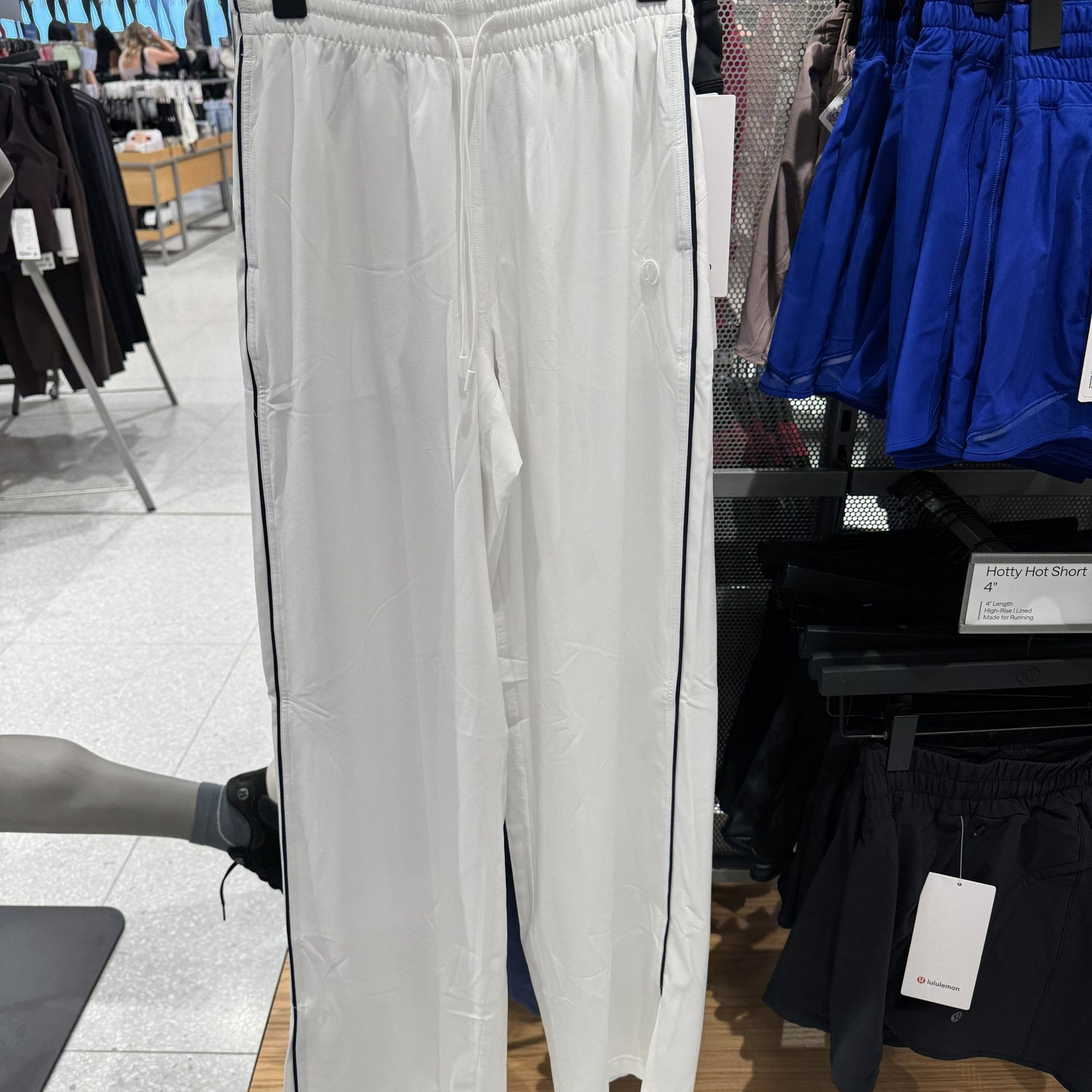 澳洲Lululemon Court Rival Wide-Leg Track运动健身训练长裤户外