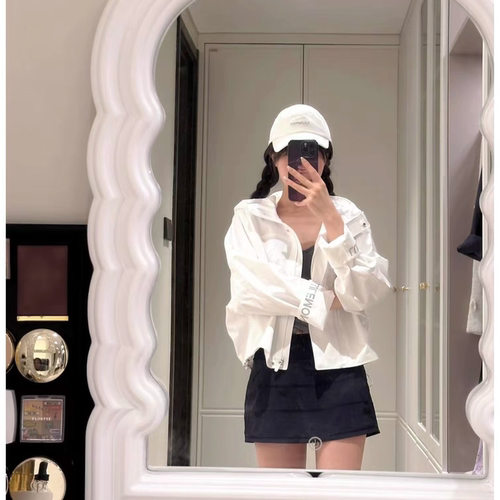 小芸澳洲代购 lululemon雨衣Rain Chaser女士运动夹克短外套透气