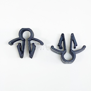 适用汽车油管卡子卡扣前机盖引擎盖雨刷器喷水管卡扣管束固定夹