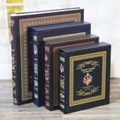 复古相册567寸家庭情侣相簿插页式 8寸影集大容量过塑照片纪念像册