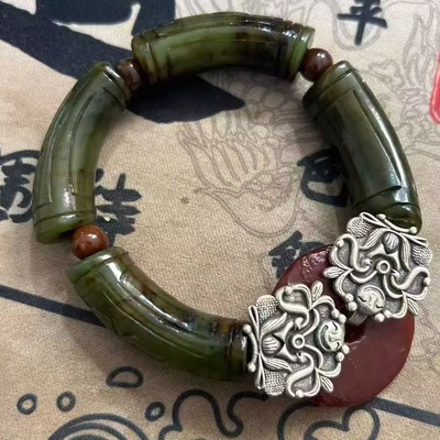 ZZ 丽子原创玉半手镯休闲百搭女士手串