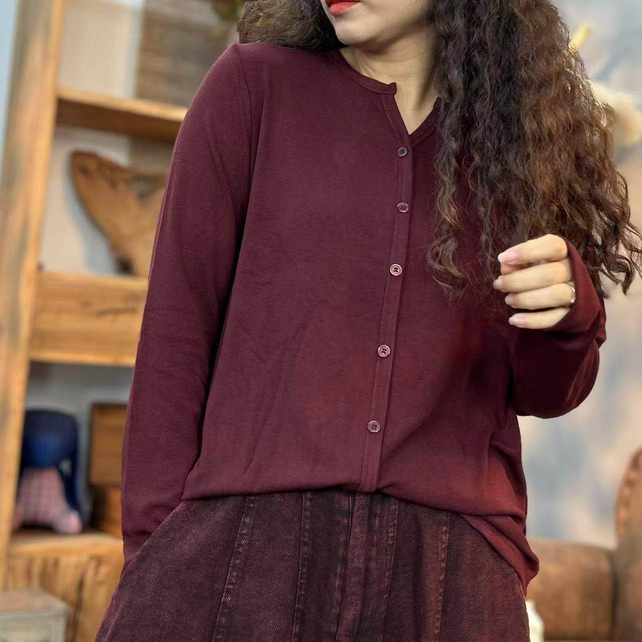 008 9267 秋季新品休闲百搭扣子女士百搭打底衫 胸围106长60,女装/女士精品,衬衫,淘宝优惠券,粉丝福利购,淘宝优惠卷