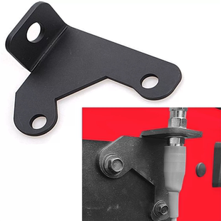 适用于07-24年 JK/JL 牧马人尾门天线支架后备胎旗杆灯底座固定架