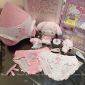 香香 可爱少女纯欲萝莉2025夏 冰丝卡通三角内裤 秘密 piano小羊