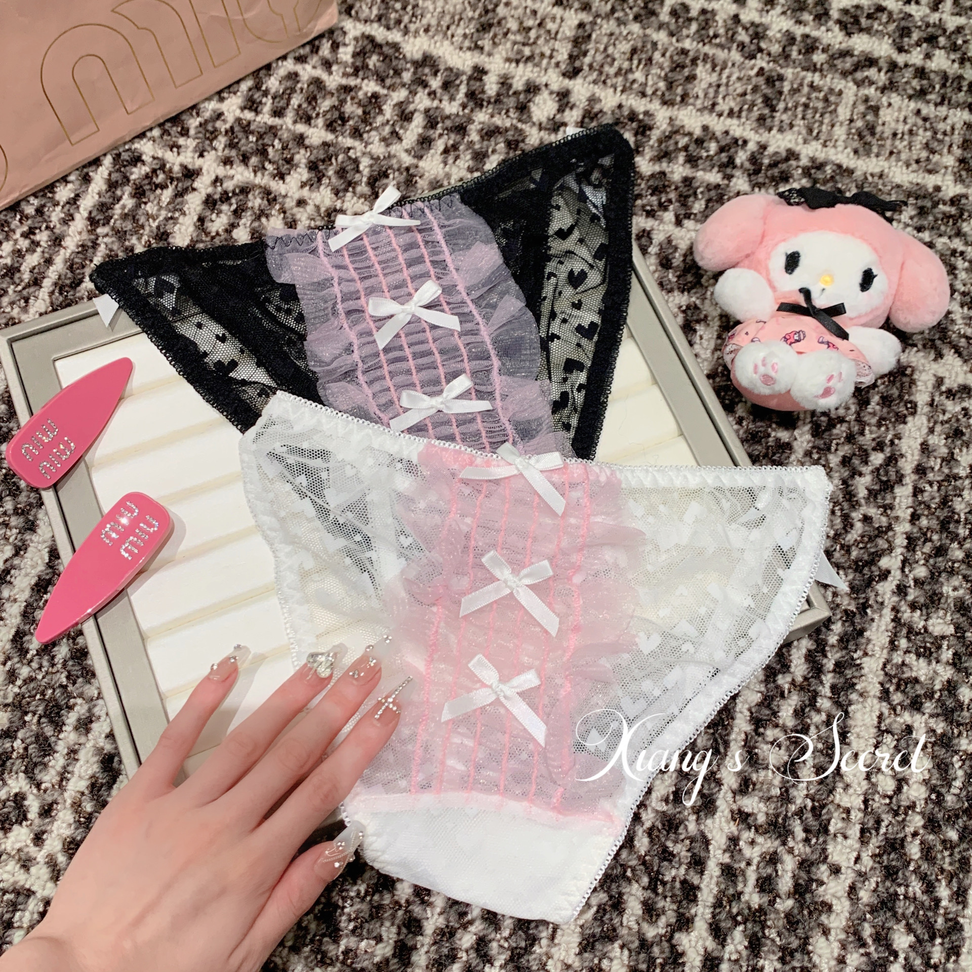 内裤可爱萝莉性感蝴蝶结