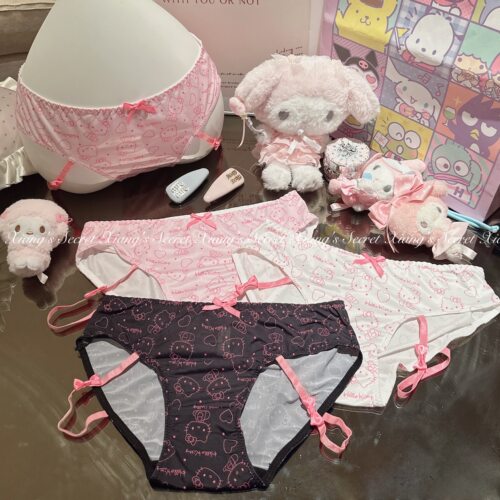 纯欲kitty性感可爱内裤冰丝
