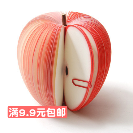 2023年可爱水果造型便签本无粘性