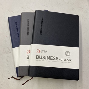 金派苏达6325A5商务笔记本6318B5记事本PU软皮面简约笔记本