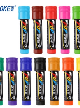 宝克POP笔30号广告笔海报笔MK860-30店铺活动手绘油性酒精性平头