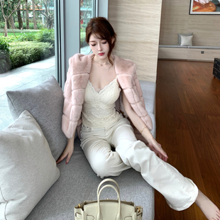 春秋百搭时尚 M900喇叭裤 女秋冬高腰显瘦马蹄裤 2025新款 潮流 牛仔裤