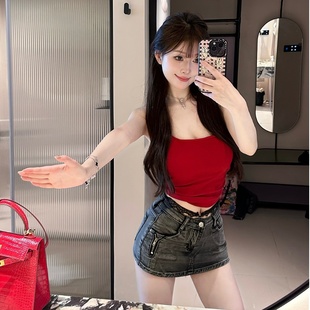 小个子 裙子裙裤 M900牛仔裙半身裙女2024新款 短裙包臀裙a字裙夏季