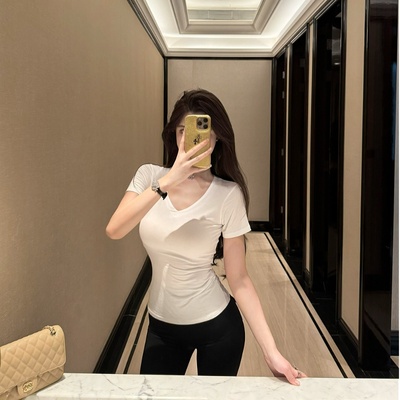 M900白色t恤女短袖2025新款上衣