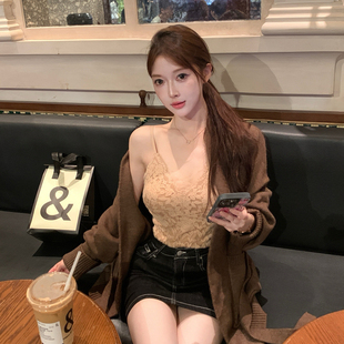 春秋收腰百搭气质时髦洋气穿搭 2025年新款 M900针织开衫 外套女短款