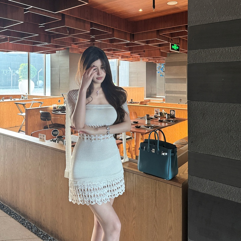 M900开衫吊带裙两件套连衣裙女夏