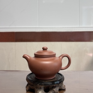 宜兴紫砂壶原矿清水泥紫泥手工制作掇只壶170cc家用茶壶功夫茶具