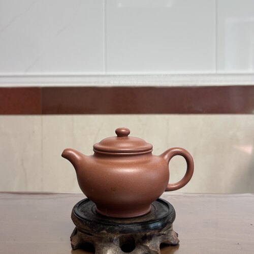 宜兴紫砂壶原矿清水泥紫泥手工制作掇只壶170cc家用茶壶功夫茶具