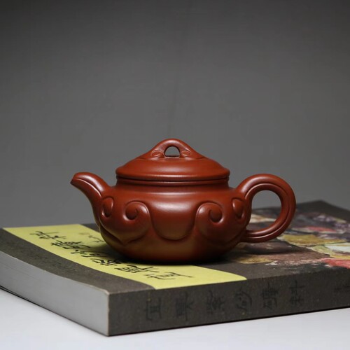 宜兴紫砂壶手工原矿朱泥大红袍