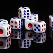 色子大号麻将骰子亚克力筛子高质量家庭筛子筛粒酒吧筛盅道具娱乐