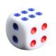 色子手搓麻将专用骰子家用麻将筛粒筛盅骰子大号娱乐色子高档色子