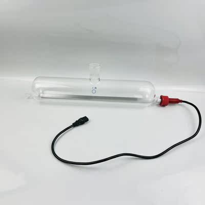 石英加热管横式烧瓶玻璃双重蒸馏水器配件