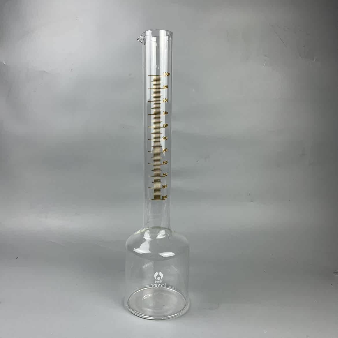 精密玻璃量筒800-1000ml刻度200ml分度2酒厂检测标准量筒量器量提