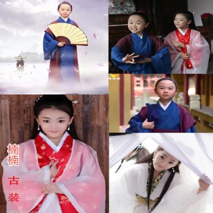 小戏骨白蛇传同款服装陶奕希新白娘子传奇日常古装儿童演出服表演