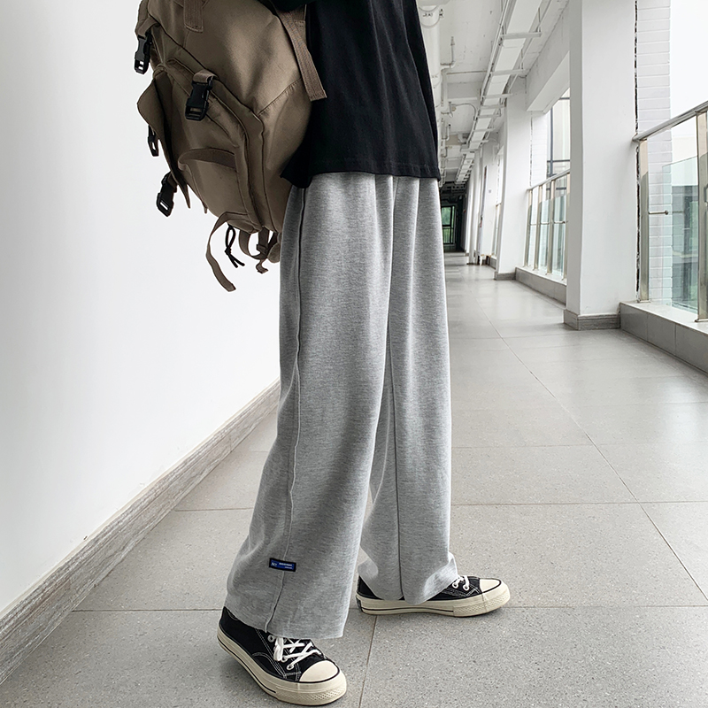 Casual pants loose Wei pants show thin sports lovers wide leg pants