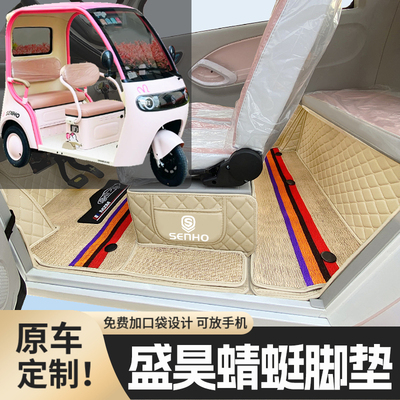 盛昊蜻蜓电动三轮篷车脚垫