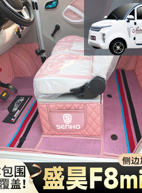 盛昊F8mini专用篷车代步电动四轮电轿360度全包围老头乐电车脚垫