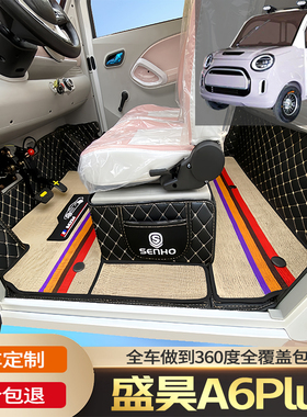 盛昊A6Plus专用代步电动四轮老年电轿篷车老头乐车全包围电车脚垫
