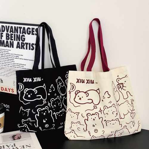 帆布袋帆布包可印logo大容量简约