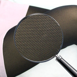 细网纱一体透肤 网格渔网大码 丝袜春秋假透肉打底连裤 小网眼女薄款