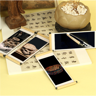 湖北省博物馆卷轴冰箱贴彩绘人物车马出行图曾侯乙尊盘传统文创