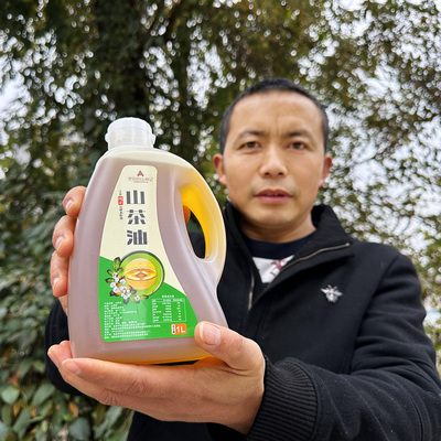 传统物理压榨山茶油不调和不勾兑