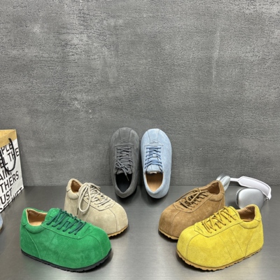 大头卡皮巴拉2026新款勃肯四季款德训鞋女厚底增高休闲运动鞋百搭