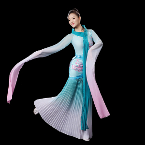 采薇舞蹈古典仙女演出服