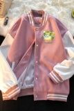 港风潮牌休闲宽松夹克男潮虎年老虎印花棒球服外套男JK7738P75，男装夹克，星座227-7