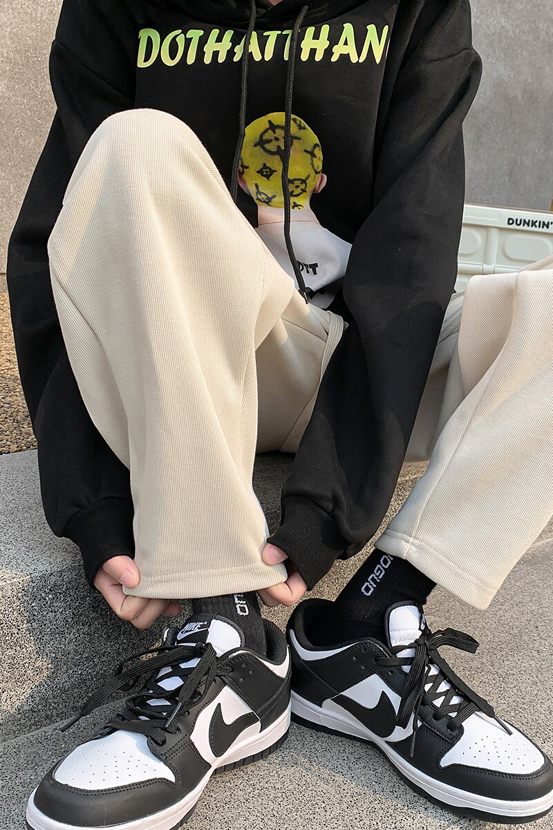 港风休闲裤男卫裤男宽松九分裤运动裤男长裤7566P45控68,男装休闲裤,星座227-7