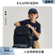 24年春季 eland 男女童复古格纹学院风双肩包书包 新品 kids衣恋童装